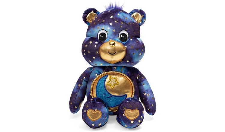Basic Fun Care Bears Glowing Belly Bedtime Bear Plush Toy