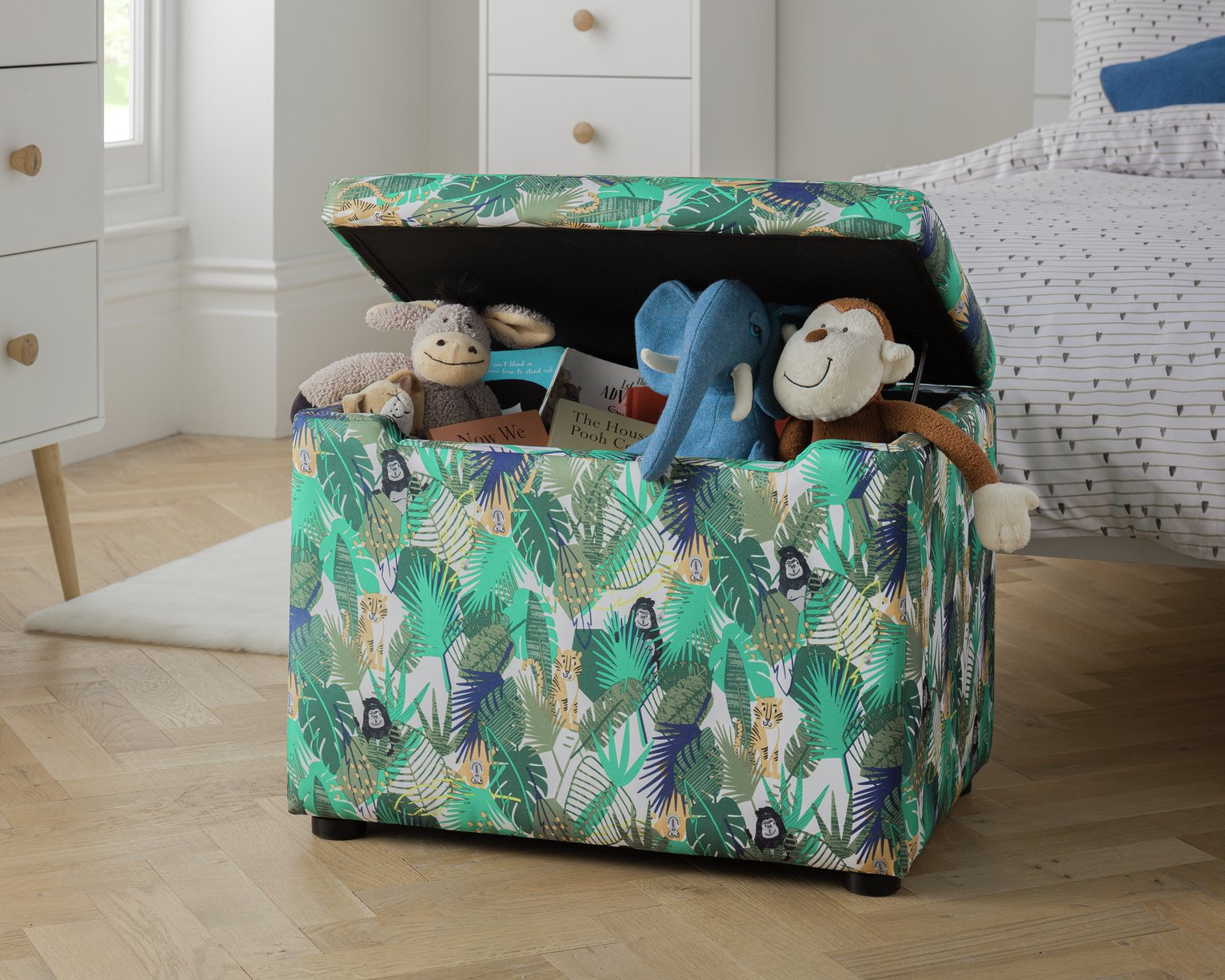 Argos Home Small Jungle Safari Ottoman Review