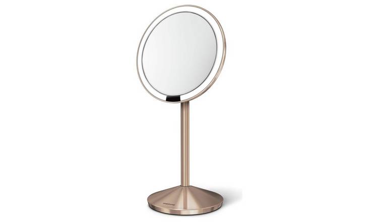 Simplehuman sensor mirror fold, rose gold