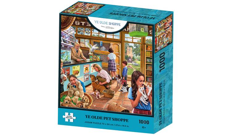 Kidicraft Ye Olde Shoppe Pet Shoppe 1000 Pieces Puzzle