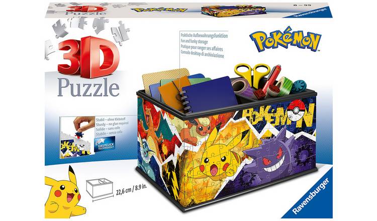 Ravensburger Pokemon Storage Box 216 Pieces 3D Puzzle