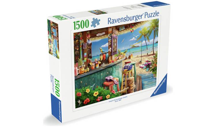 Ravensburger Beach Bar Breezes 1500 Pieces Puzzle