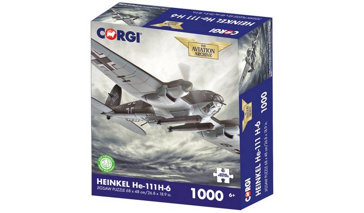 Kidicraft Corgi Heinkel He-111 H-6 1000 Pieces Puzzle
