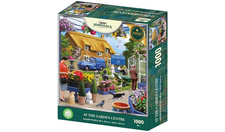 Kidicraft Nostalgia At The Garden Centre 1000 Pieces Puzzle