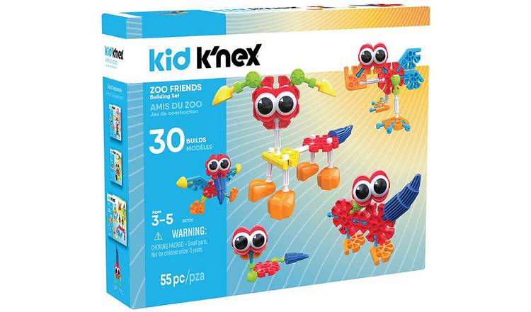 Kid K'nex Zoo Friends 30 Model Building Set