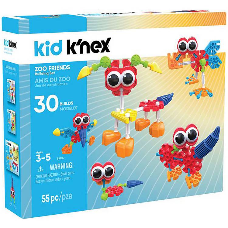 Kid K'nex Zoo Friends 30 Model Building Set 0