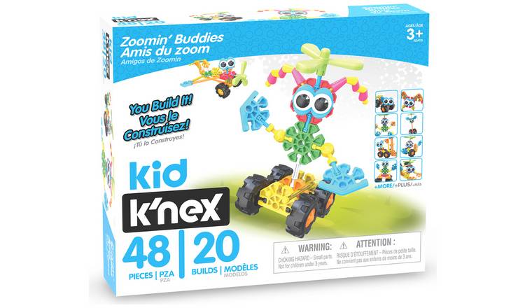 K'nex Kid Zoomin' Buddies 20 Model Building Set