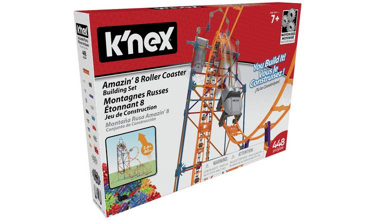 K'NEX Amazin' 8 Roller Coaster Building Set
