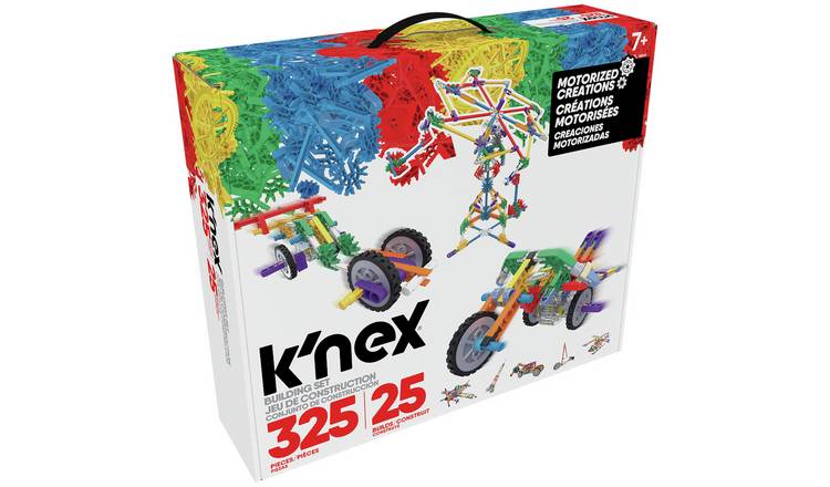 K'nex Classic Motorized Creations 25 Model Building Set