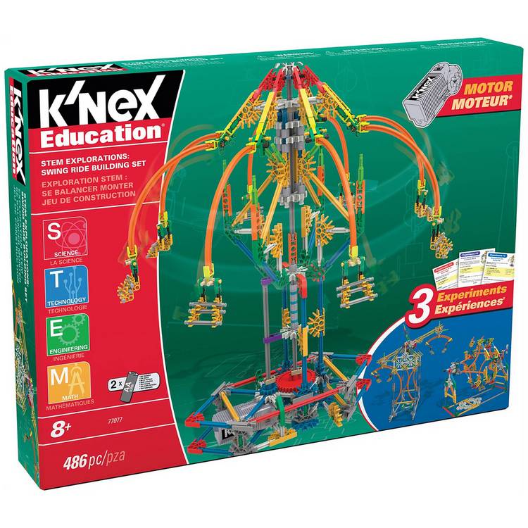 K'nex STEM Explorations Swing Ride Building Set 0