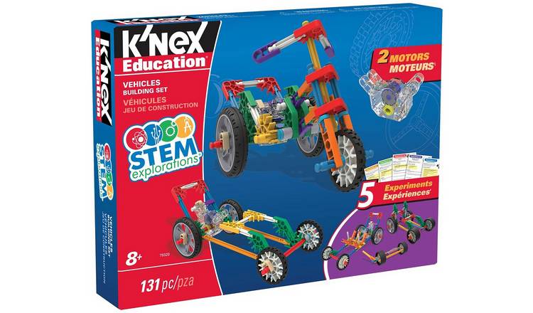 K'nex STEM Explorations Vehicles Building Set