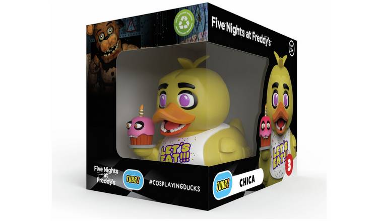 Tubbz Five Nights At Freddys Chica Rubber Duck Boxed Edition