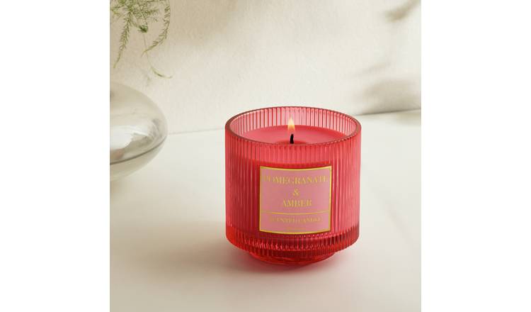 Habitat Medium Boxed Candle - Pomegranate & Amber