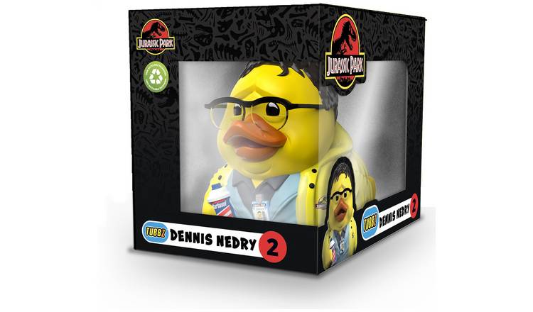 Tubbz Jurassic Park Dennis Nedry Rubber Duck Boxed Edition