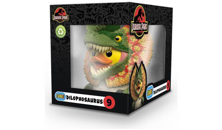 TUBBZ Jurassic Park Dilophosaurus Rubber Duck Boxed Edition