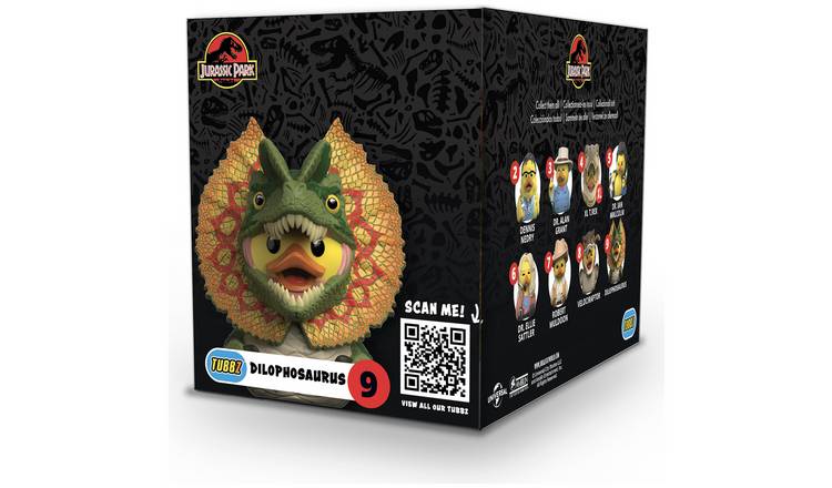 Buy Tubbz Jurassic Park Dilophosaurus Rubber Duck Boxed