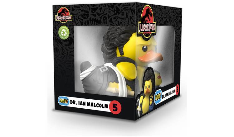 TUBBZ Jurassic Park Dr Ian Malcolm Rubber Duck Boxed Edition