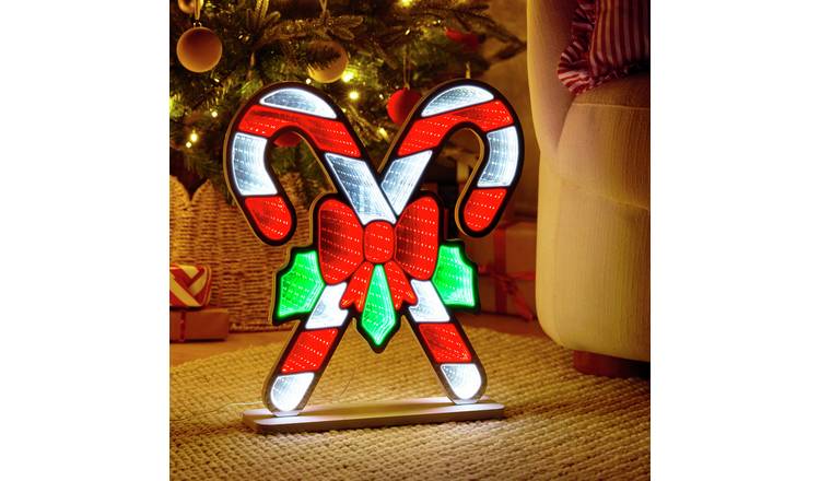Argos Home Candycane Tunnel Light Christmas Decoration