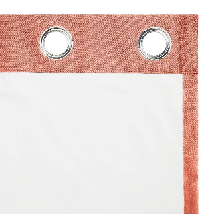 Habitat Blackout Eyelet Curtains - Orange - 168x229cm 0