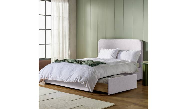 Habitat Chadwell Wooden Small Double Storage Bed - Natural