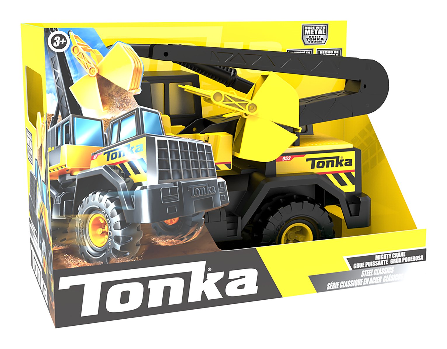 Buy Tonka Steel Classics Mighty Crane | Toy cars and trucks | Argos