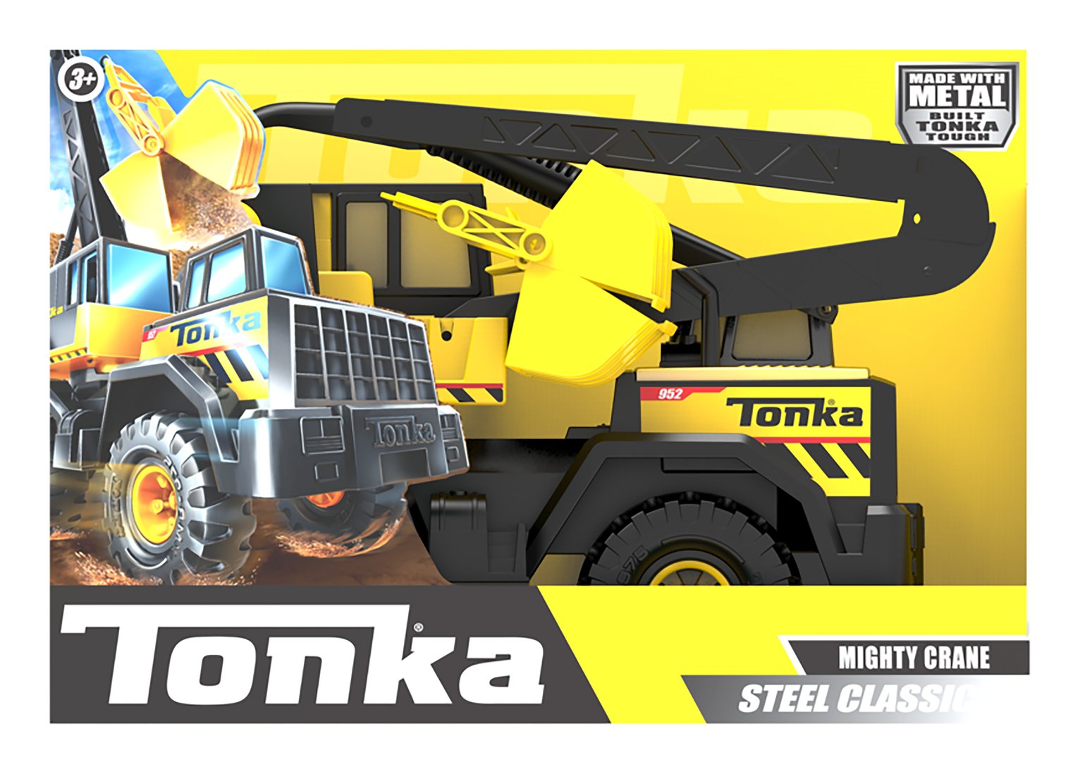 Buy Tonka Steel Classics Mighty Crane | Toy cars and trucks | Argos