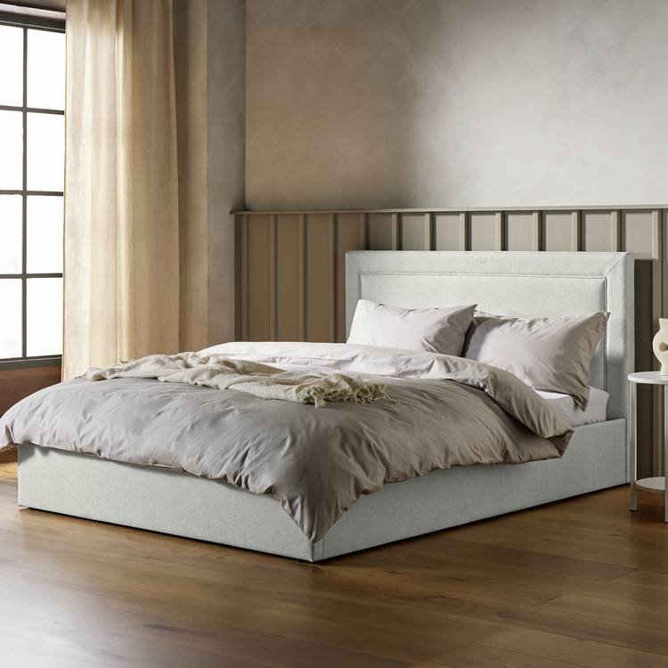Habitat Dartford Kingsize End Lift Ottoman Bed - Grey 0