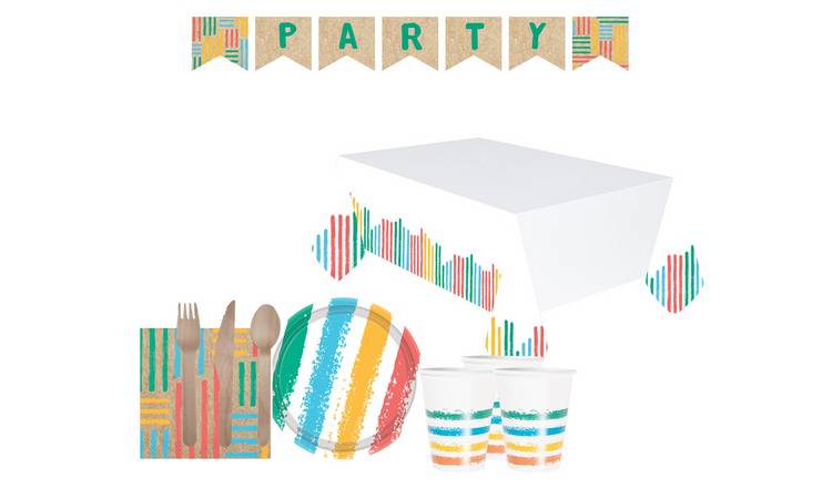 Buy Amscan Kraft Party Bundle | Party decorations and supplies | Argos