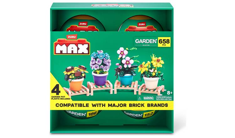 Max Build More Premium Garden Building Bricks Set
