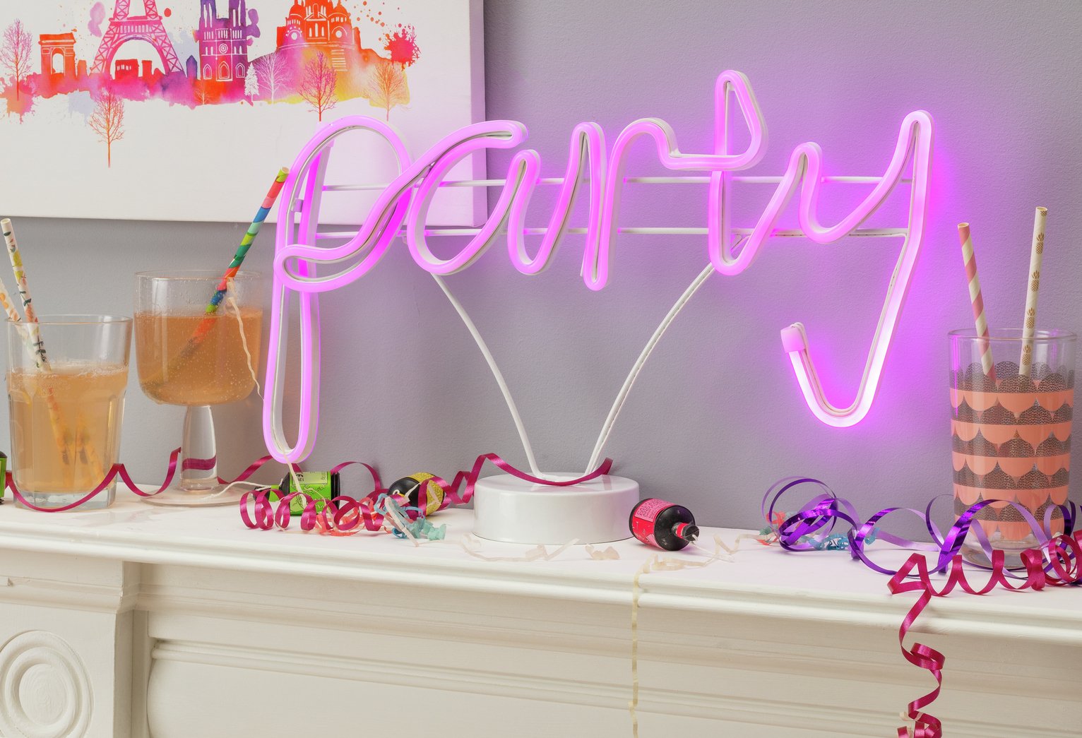 Light Up Party Sign Review