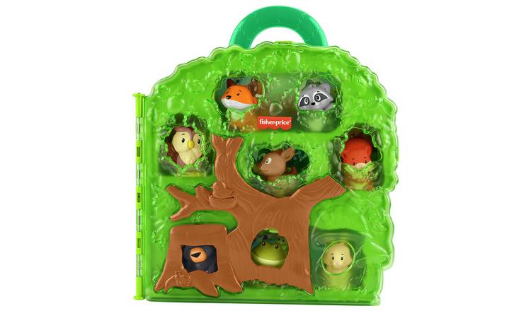 Little People Forest Friends Carry Case Toddler Playset 