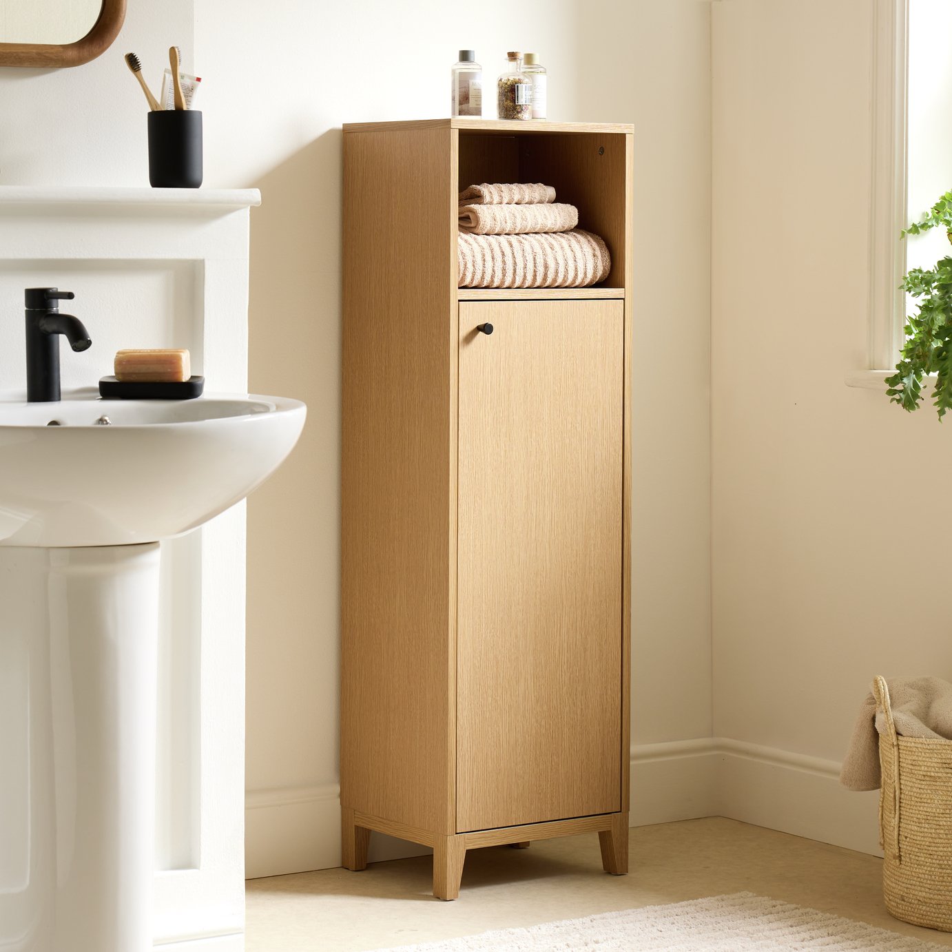 Herson Single Unit Oak