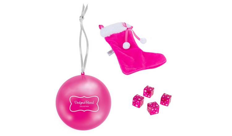 Buy Designafriend Christmas Bauble Outfit - Surprise Pink | Doll accessories | Argos