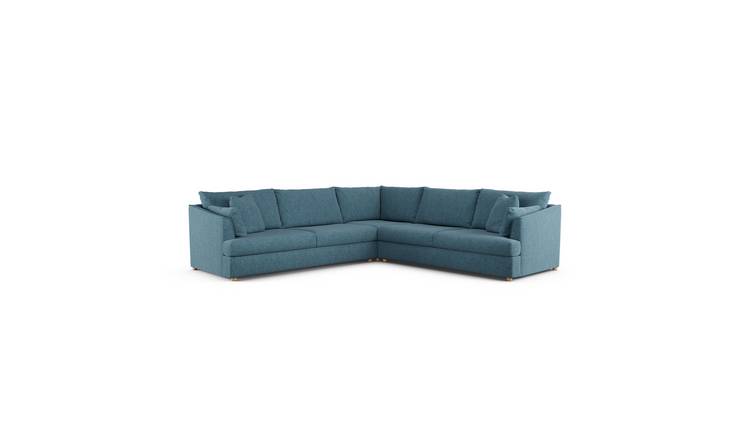 Habitat Holmfirth Reversible Corner Sofa - Blue