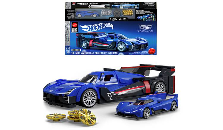 Hot Wheels Cadillac Project GTP Hypercar Building Toy Kit 