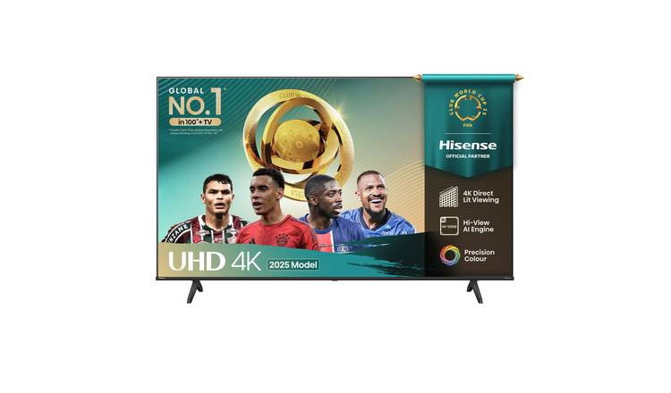 Hisense 58Inch 58A6QTUK Smart 4K UHD HDR LCD Freely TV