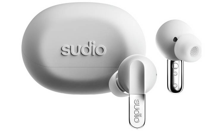 Sudio N3 Pro In-Ear True Wireless Earbuds - Chrome White