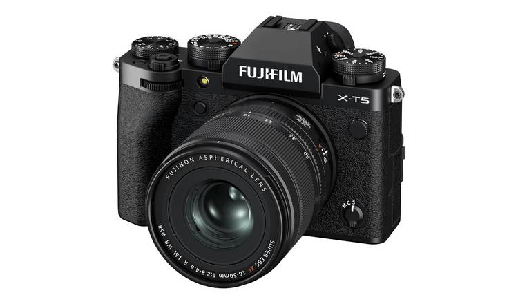 Fujifilm X-T5 Mirrorless Camera with 16-50 Lens - Black
