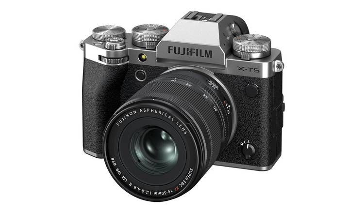 Fujifilm X-T5 Mirrorless Camera with 16-50 Lens - Silver