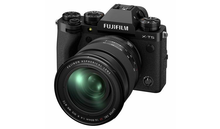 Fujifilm X-T5 Mirrorless Camera with 16-80 Lens - Black