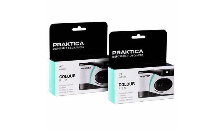 Praktica Single Use 27 Exposure Disposable Camera - Green