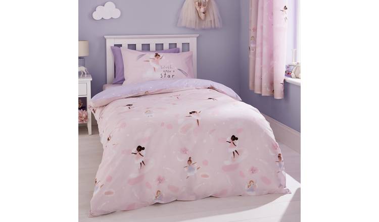 Catherine Lansfield Dancing Fairies Kids Bedding Set- Single