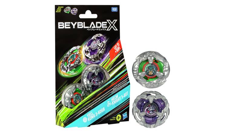 Beyblade X Yell Kong 3-60GB Helm Knight 5-80T Dual Pack Set