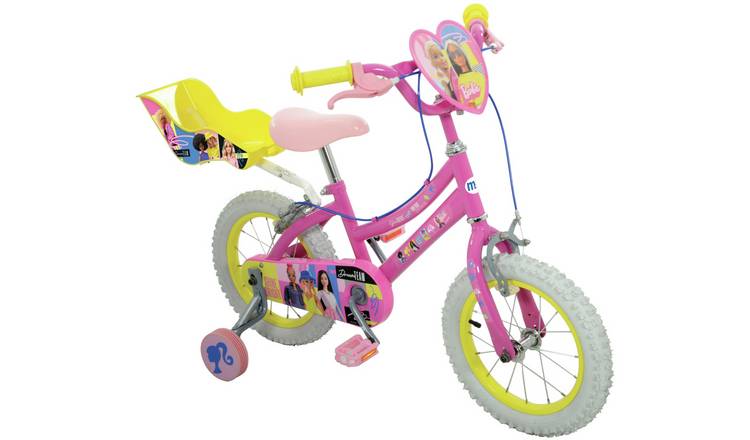 Barbie 14 Inch Wheel Size Kids Beginner Bike