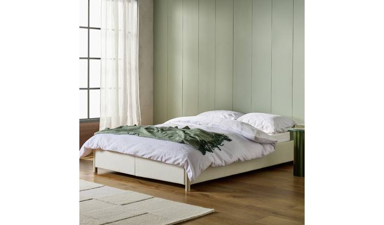 Habitat Longley Foldable Small Double Bed - Natural