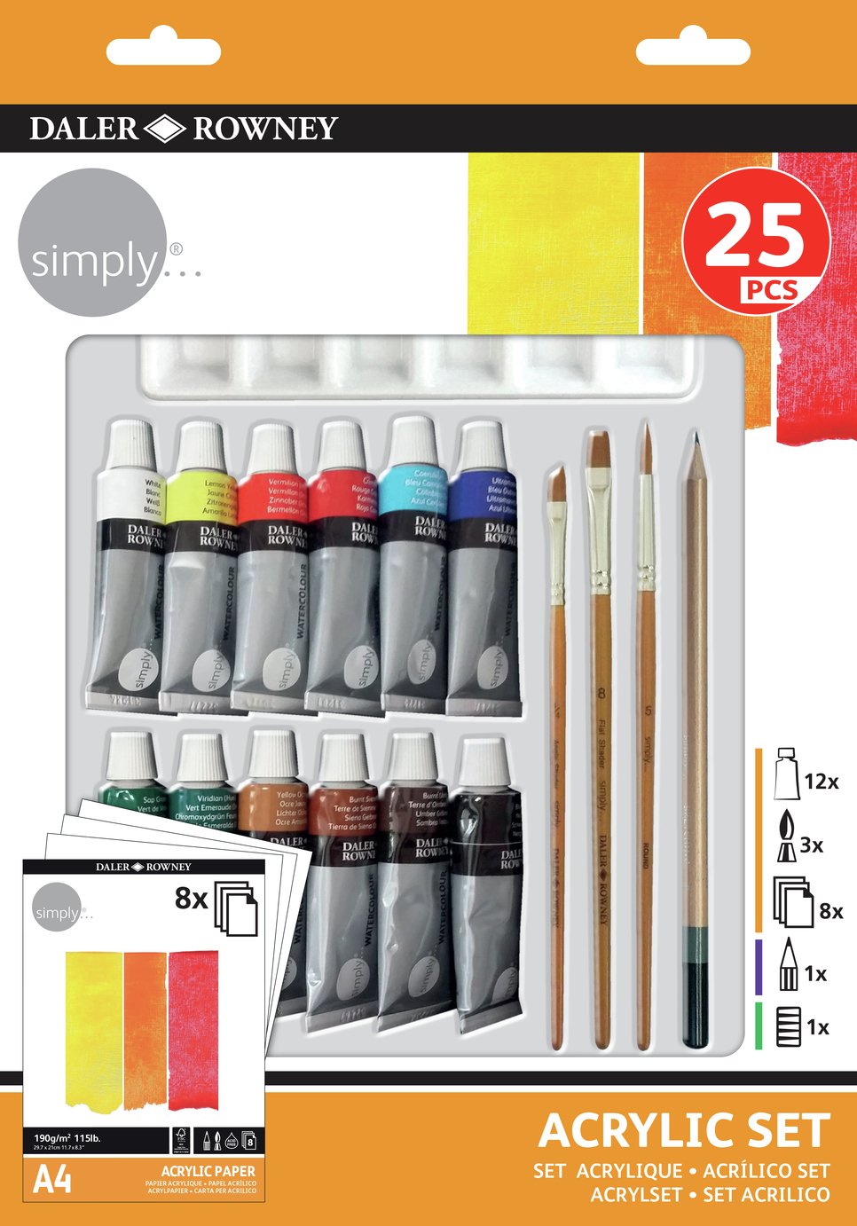 Simply Acrylic Art Set Review