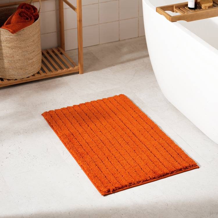Habitat Supersoft Quick Dry Bath Mat - Copper 0