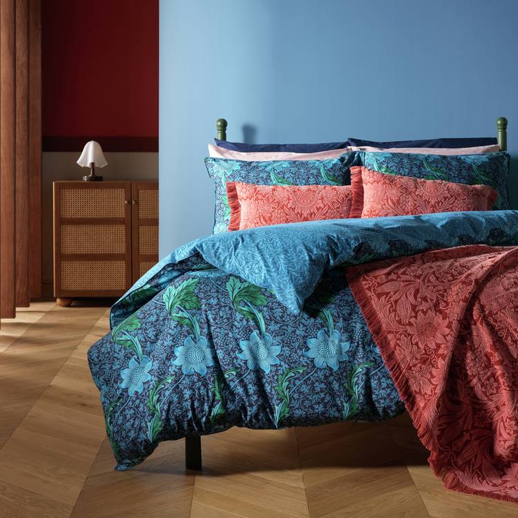 Habitat x Morris & Co. Cotton Kennet Bedding Set - Double 0