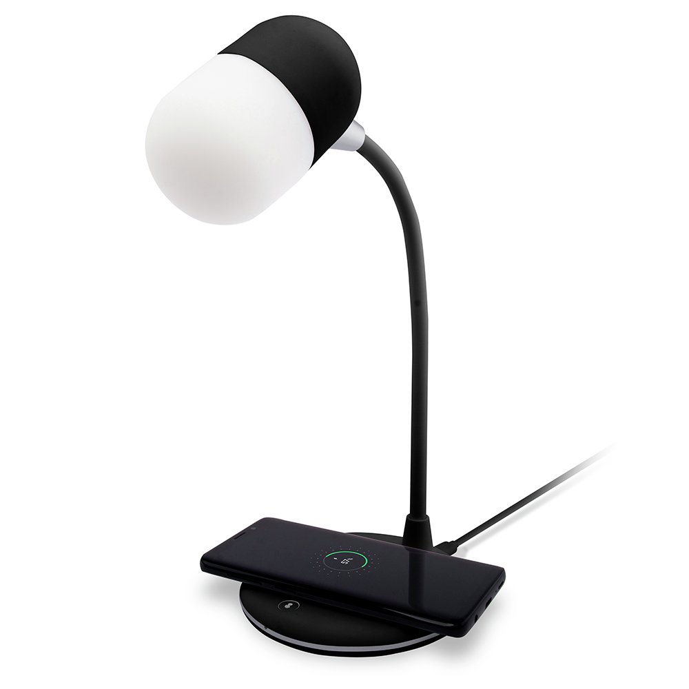 Groov-e Apollo Lamp with Wireless Charging Pad and Speaker Review