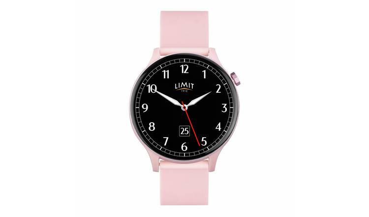 Limit Ladies Pink Silicone Strap Calling Smart Watch